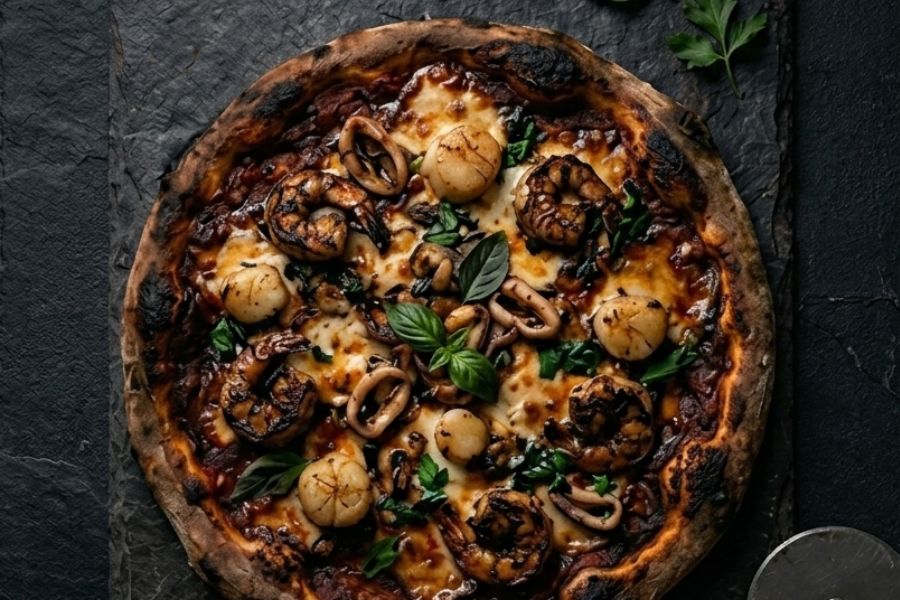 Seafood Pizza